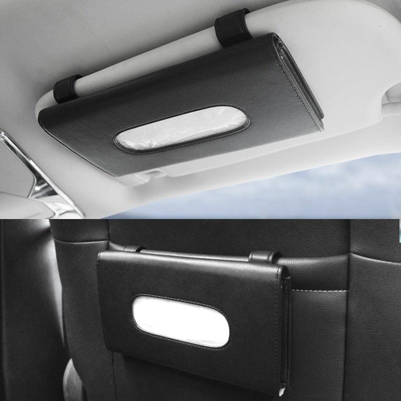 1 Pcs Car Premium Car Tissue Box for Car Tissue Box Towel Sets Car Sun Visor Tissue Box Holder Auto Interior Storage Decoration Car Visor Tissue Holder Mask Holder for Car Sun Visor Napkin Holder Mask Dispenser for Car Accessories