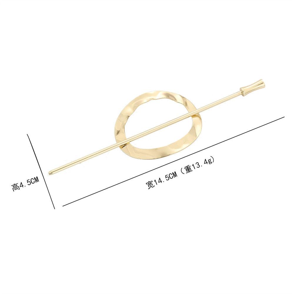1 Pcs Women Metal Hairpin Retro Style Hair Sticks Hair Bun Cage with Stick Minimalist Hollow Vintage Hair Clips Fashion Hair Accessories for Women