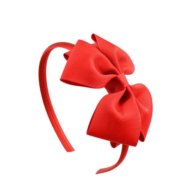 1 Piece 20 colors Cute Bowknot Hair Band For Baby Girls Ribbon Handmade Hair Bows Hairbands Headband Headwear Gorgeous Hair Accessories For Women