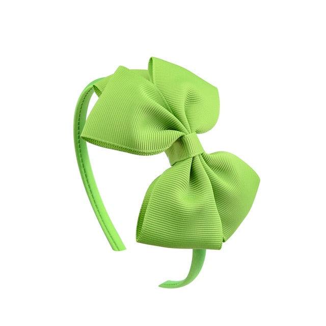 1 Piece 20 colors Cute Bowknot Hair Band For Baby Girls Ribbon Handmade Hair Bows Hairbands Headband Headwear Gorgeous Hair Accessories For Women