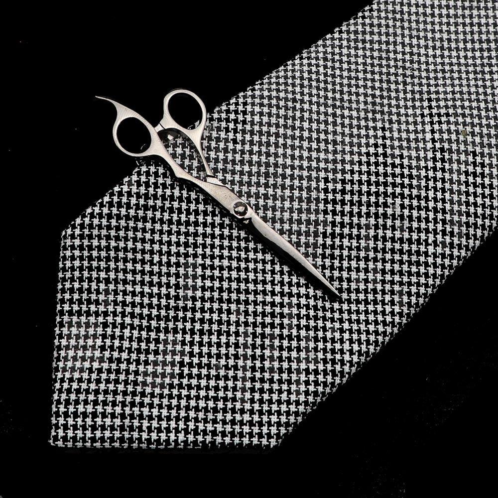 1 Piece Stainless Tie Clips Scissors Owl Shaped Unique Simple Tie Clip For Men Vintage Tie Bar Clip Men's Daily Tie Clip Accessories Stainless Steel Fashion Business Necktie Clips Elegant Mens Gift