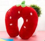 1PC Multi-Color Cartoon U Shaped Neck Pillow Comfortable Travel Pillow Inflatable Pillow Neck Pillow Lightweight Soft Pillows Comfortable Multi-Color Cartoon U Shaped Neck Travel Pillow U Shaped Car Pillow For Office Travel Airplane