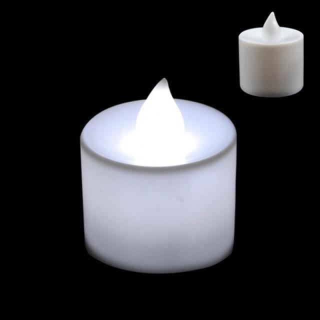 1pcs Multicolor LED Candle Colored Battery Operated Flickering Electric LED Tea Lights Bulk for Christmas Party Wedding Decorations Battery Operated LED Tea Lights Candle Home Wedding Birthday Party Prop Decoration