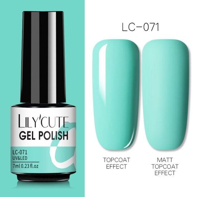 2022 New Fashion Purple Womens Nail Gel 7ml Permanent UV LED Base Matte Glossy Luxury Colorful Effect Nail Gel for Women and Girls