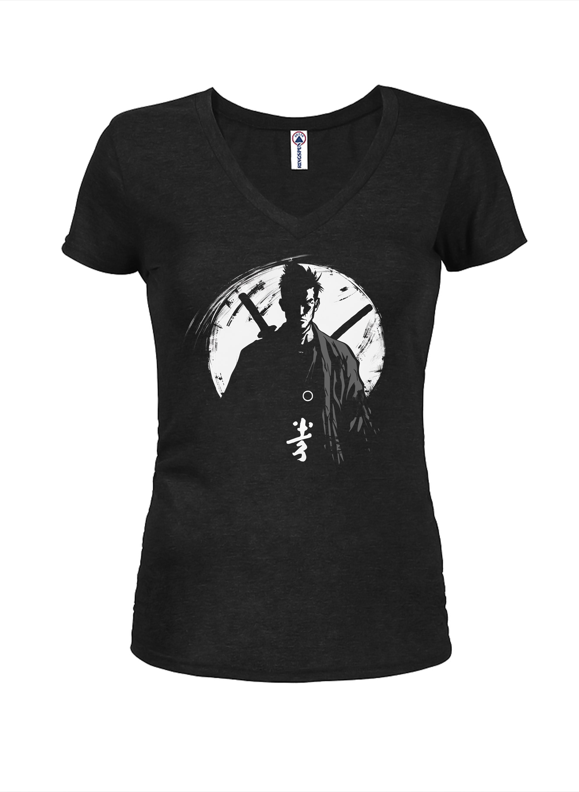 Anime - Dark Samurai Juniors V Neck T-Shirt