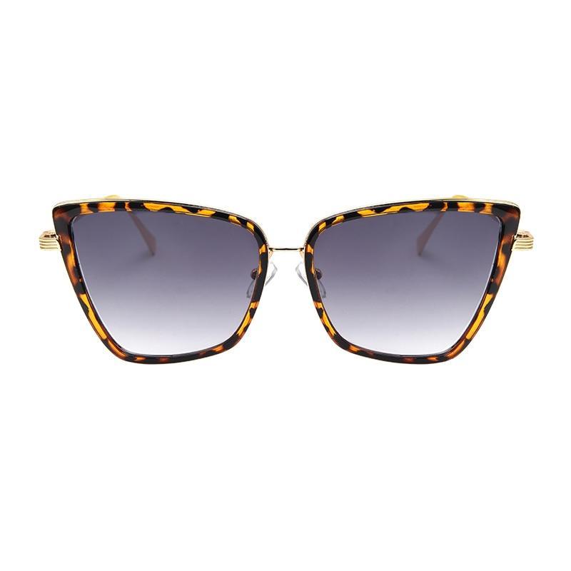 2021 New Cateye Sunglasses for Women In Vintage Metal Glasses Style For Women And Lady With  Mirror Retro  Glasses And UV400 Protection