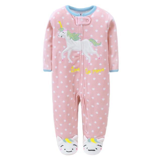 Home Love Romper Fleece Jumpsuit For Newborn Baby Boys And Baby Girl  New Born Baby Clothes