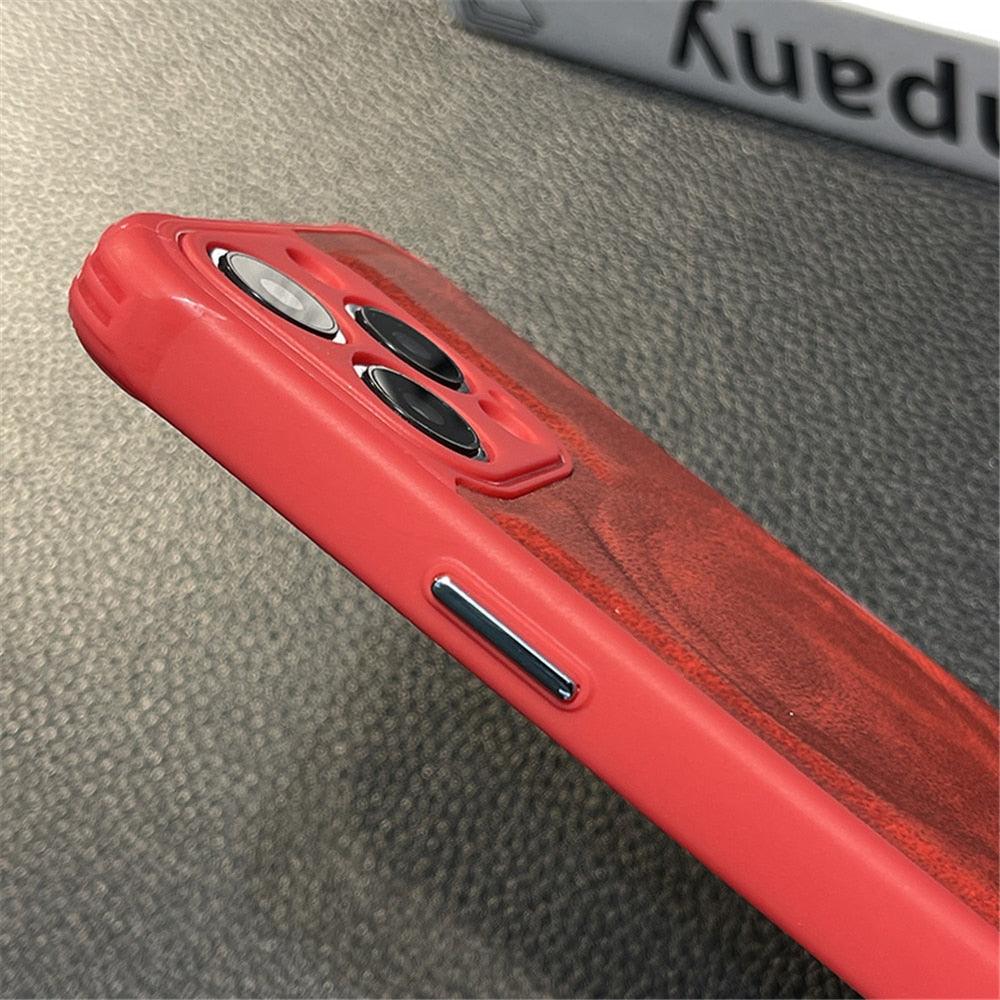Luxury Leather Magnetic Wireless Charging Case For iPhone 14 11 12 13 Pro Max X XS XR 8 7 Plus Shockproof Soft Cover Shockproof Unique Vintage Design Leather Case For iPhone