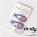 New Printed Cute Cartoon Fruit BB Clips Hairpins Girls Hair Accessories Children Headwear Baby Hair Clips Headdress Gorgeous Hair Accessories For Girls