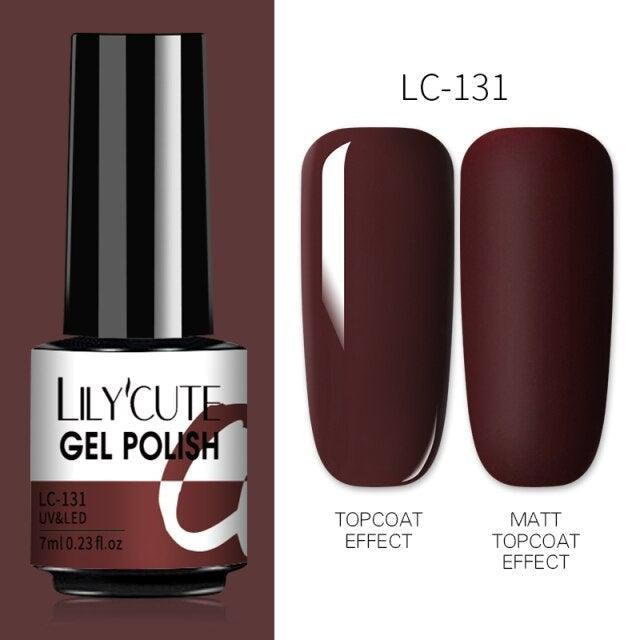 2022 New Fashion Purple Womens Nail Gel 7ml Permanent UV LED Base Matte Glossy Luxury Colorful Effect Nail Gel for Women and Girls