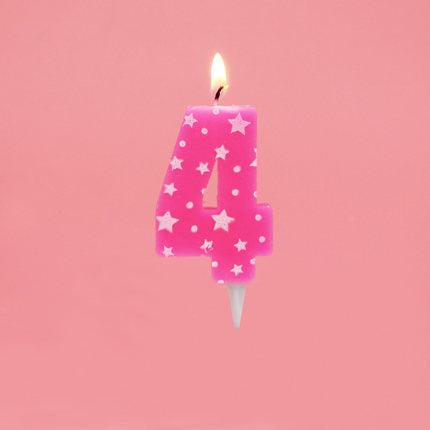 0-8 Years Birthday Candle New Girls Kids Birthday Numbers Candle Cake Candles Colorful Birthday Cake Candles for Kids Adults Number Cake Topper Decoration For Birthday Wedding Crown Smoke-free Cake Candles for For Cake Party Supplies