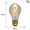 Retro Edison Light Bulb Vintage Edison Lamp Vintage Incandescent  Edison Light Bulbs Edison Filament Light Bulb Dimmable Warm White Different Shape Light