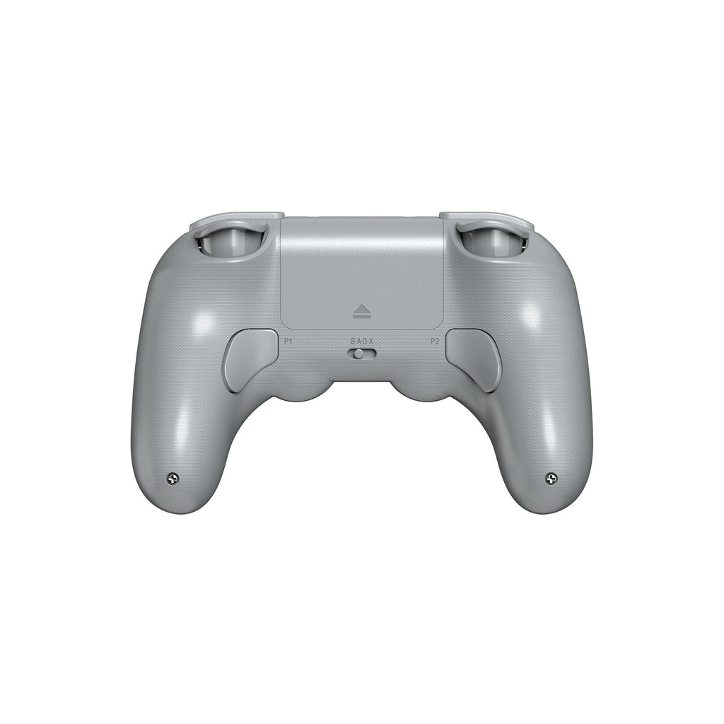 Simple Pure White Bluetooth Joystick Gamepad Controller Compatible With PC Monitor Laptop Tablet