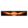 Super Personality Windshield Sticker Car Front Windshield Sticker Stereo Car Stickers Front File Stickers Car Front Rear Sun Strip Visor Vinyl Decal Windshield Cast Film 3D Stickers Decor Front Creative Eyes Skull Sticker For Car Auto Decorative Stickers